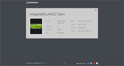 Desktop Screenshot of imaginebalance.clickwebinar.com