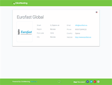 Tablet Screenshot of eurofast123.clickwebinar.com